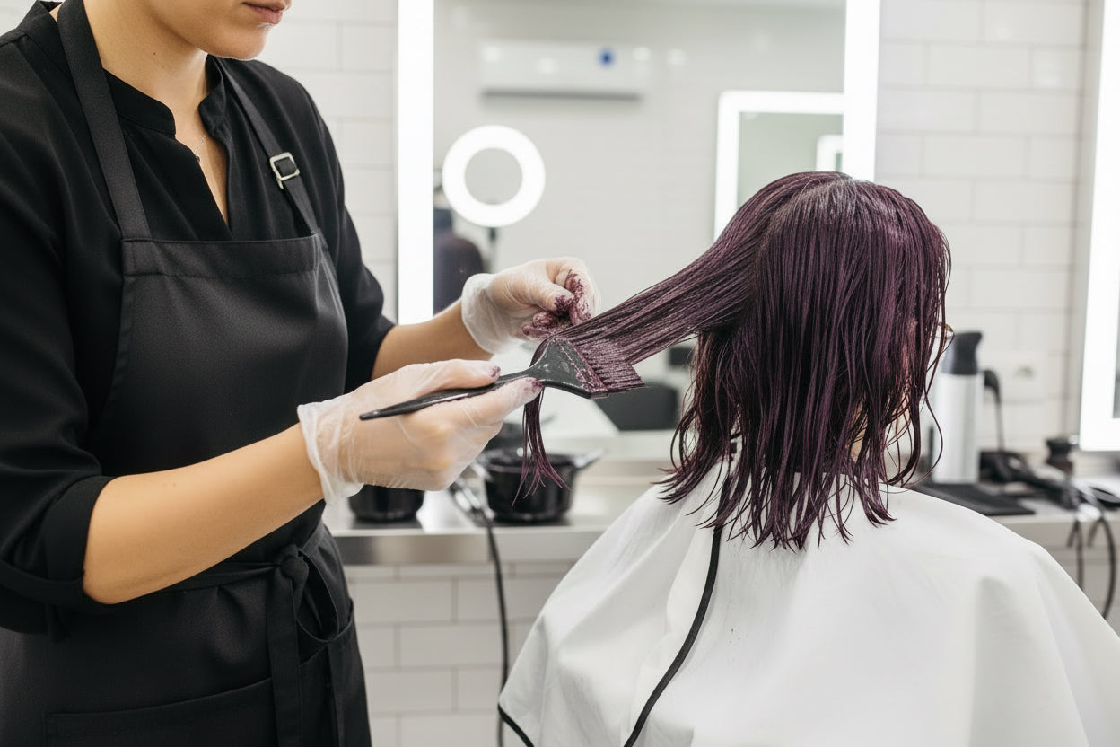 4.7 Lumia Violet Brown Hair Colour - 100ml buy from Salonserv Direct