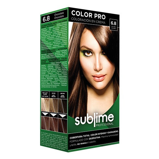If you are looking for a good long lasting intense hair colour with Keratin allowing luminosity and shine to your hair without drying your hair, look no further, this hair dye has excellent coverage with low ammonia content.
Brand of professional products for the home, for personal hair and hair care. Intended for daily use thinking about the ease of use and little time of the current client.