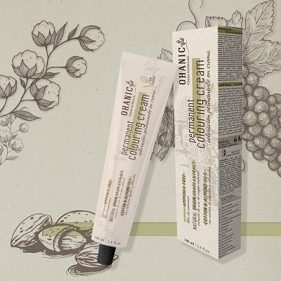 6 - Dark Blonde OHANIC Vegan Hair Colour Cream - 100ml