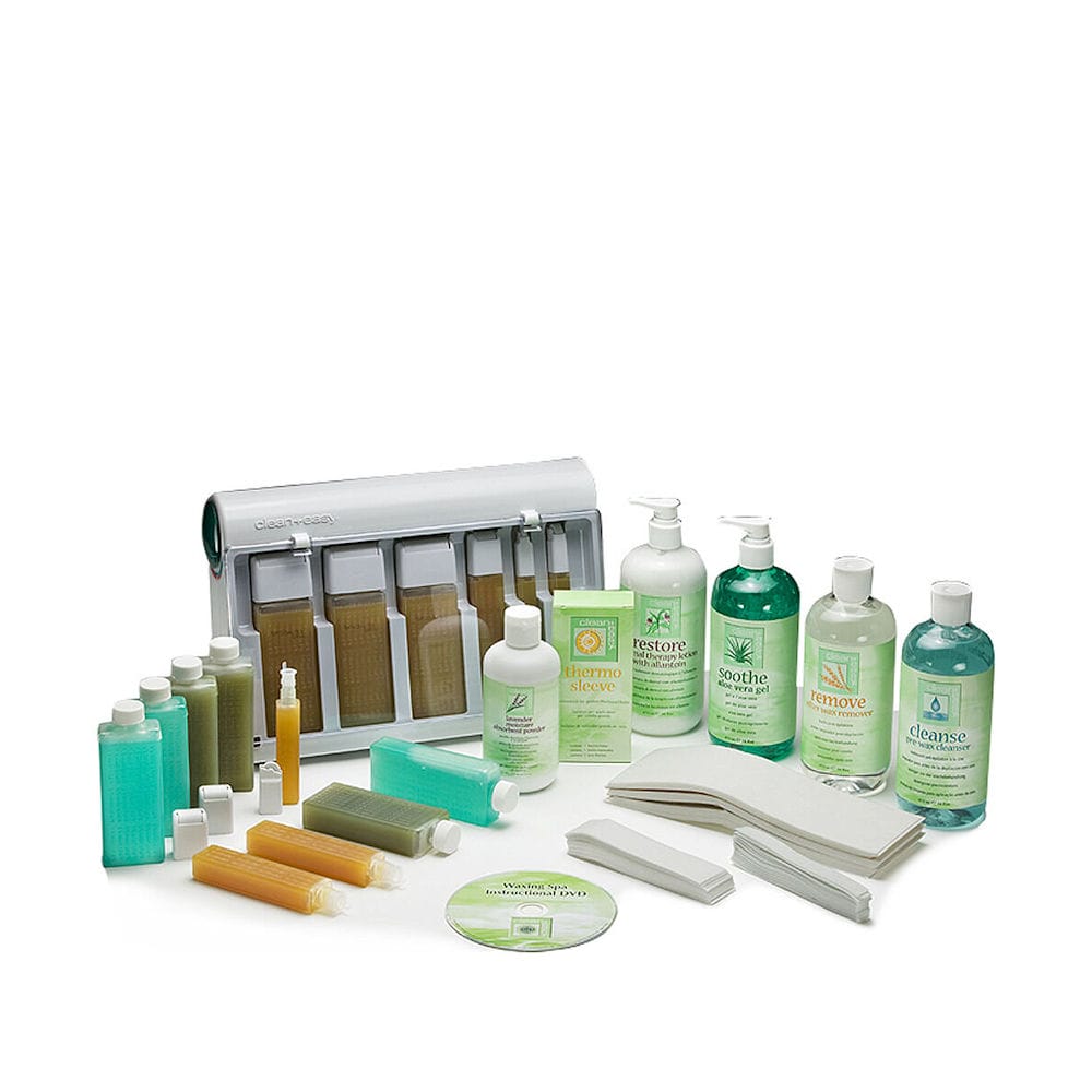 Clean + Easy Roller Head Waxing Spa Kit