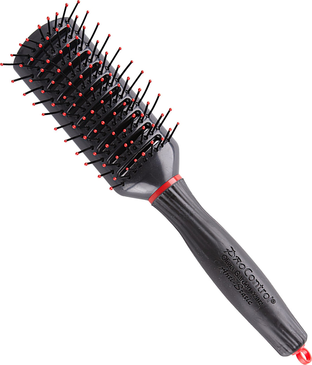 Olivia Garden ProControl Tunnel Brush - Professional 9-Row Vent Brush
