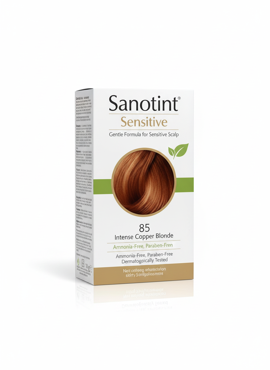 Sanotint Sensitive 85 intense coper blonde