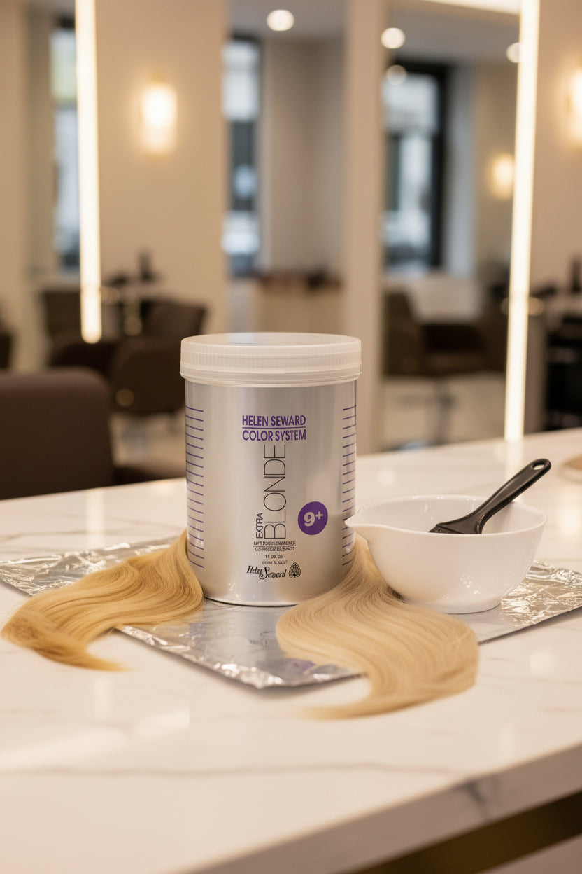 Lumia Lift Performance Professional Blonde Bleach 9+ tone hair lightener for salons