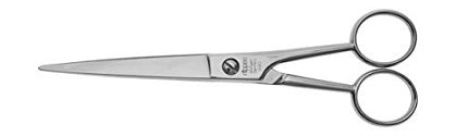 Nickel Plated Scissors by Nippes of Solingen - Size: 6" - Tulipa Hair & Beauty