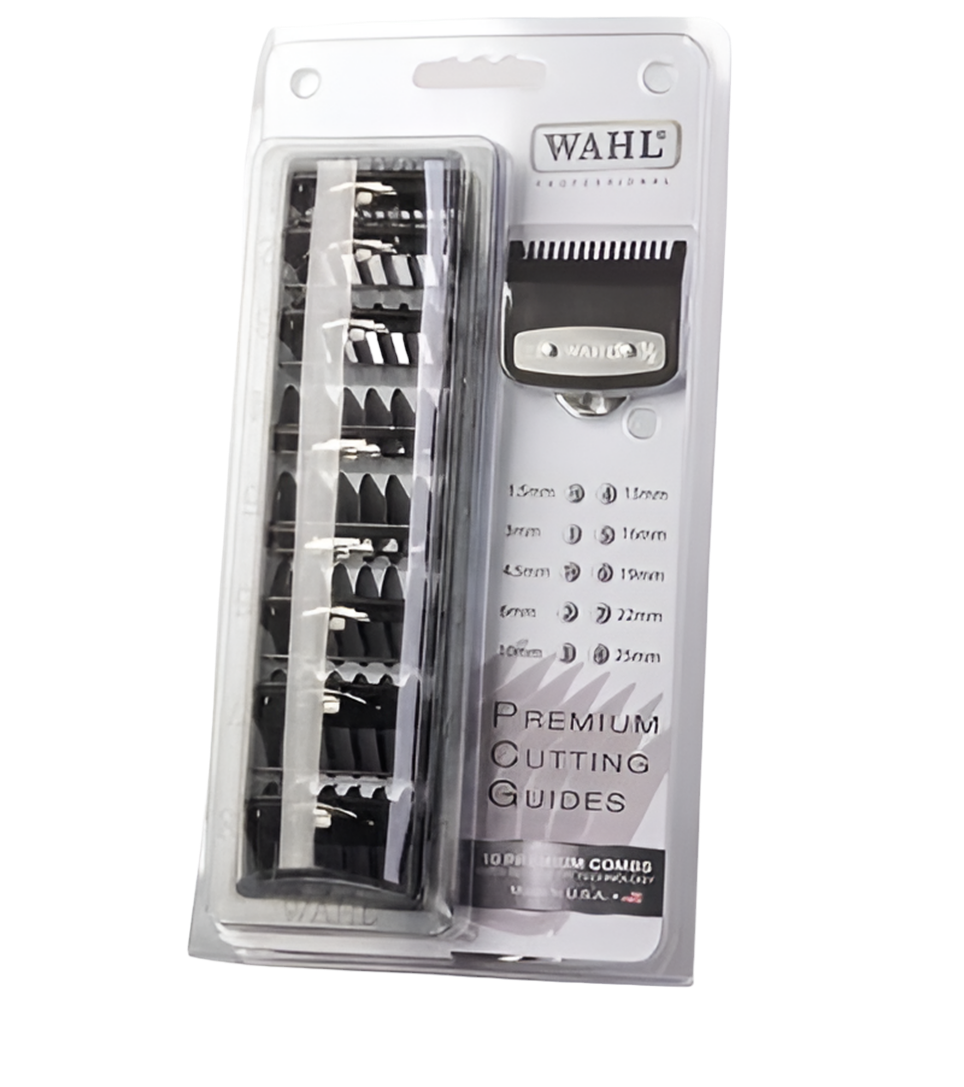 Wahl Premium Cutting Guides for Clippers with metal back
