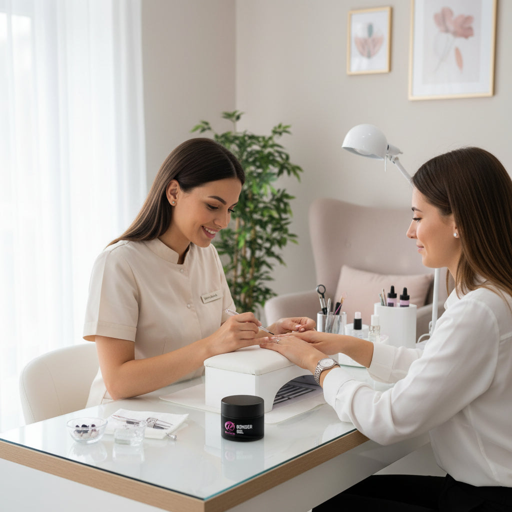 RobyNails Bonder Gel – Professional Acid-Free Bonding Gel for Maximum Nail Adhesion & Longevity