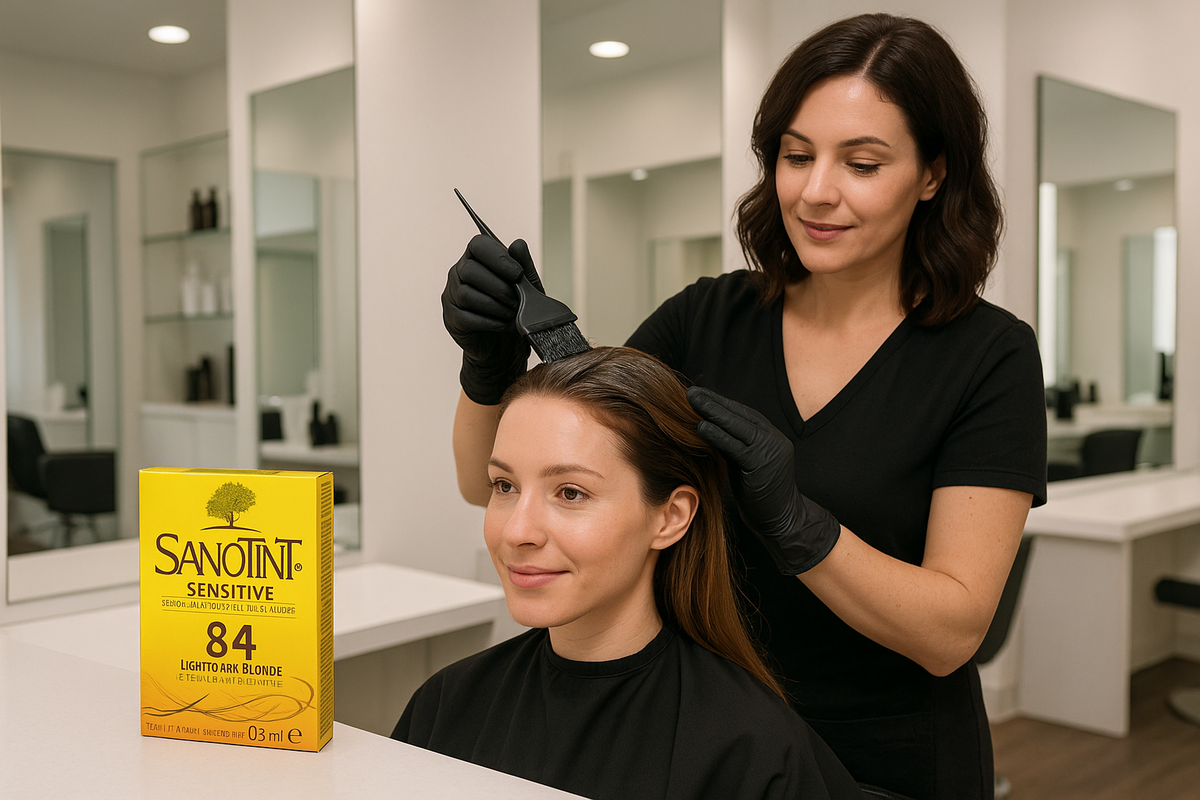 Sanotint 84 Sensitive - dark Blonde Hair Dye - Order Now before we run out - Tulipa Hair & Beauty 