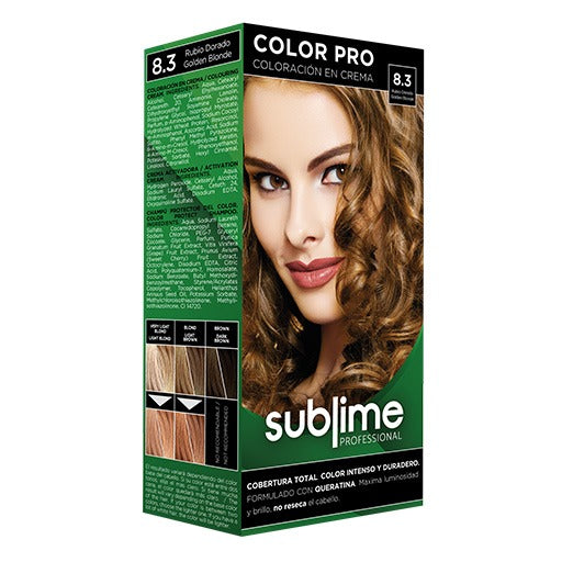 Complete line of hair coloring for home use.

✓ FULL COVERAGE
✓ INTENSE AND LONG-LASTING COLOR
✓ FORMULATED WITH KERATIN
✓ MAXIMUM BRIGHTNESS AND SHINE
✓ DOES NOT DRY OUT HAIR
