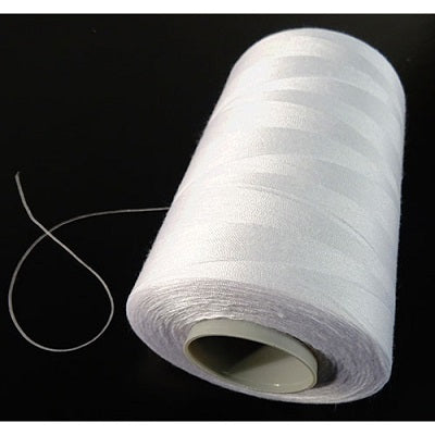 Cotton Thread for Threading Eyebrows - White