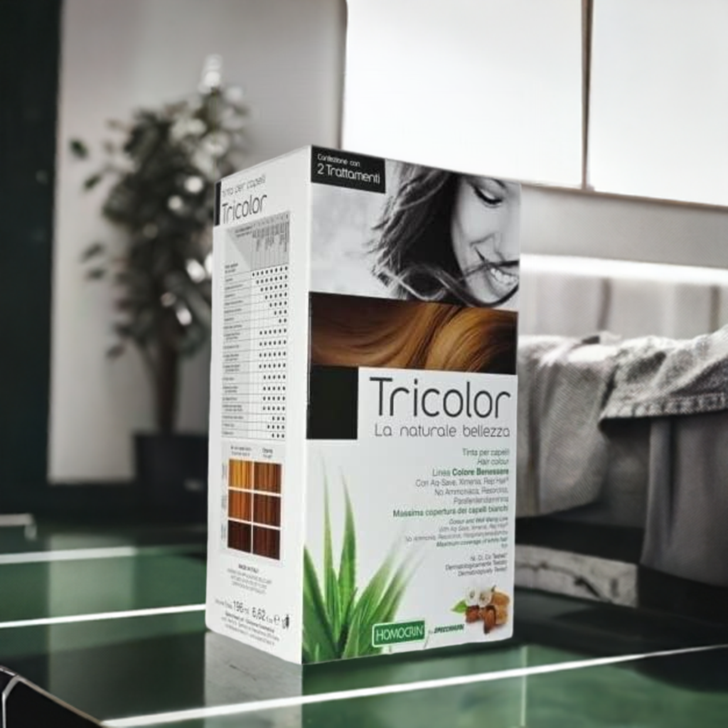 Tricolor 8.73 Sand Hair Dye Ammonia-Free Permanent Hair Color with Natural Extracts for a Radiant Sand Blonde Shade