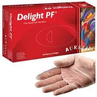 Aurelia Vinyl Delight PF Gloves – Latex-Free, Powder-Free Disposable Gloves for Professional Use"
"Vinyl Disposable Gloves – Ideal for Salons, Medical, and Food Handling