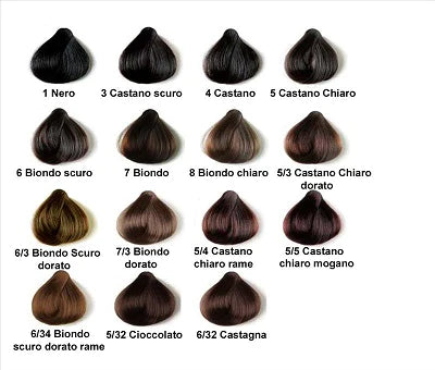 04 Tricolor Brown Hair dye w/o ammonia & PPD - 196ml