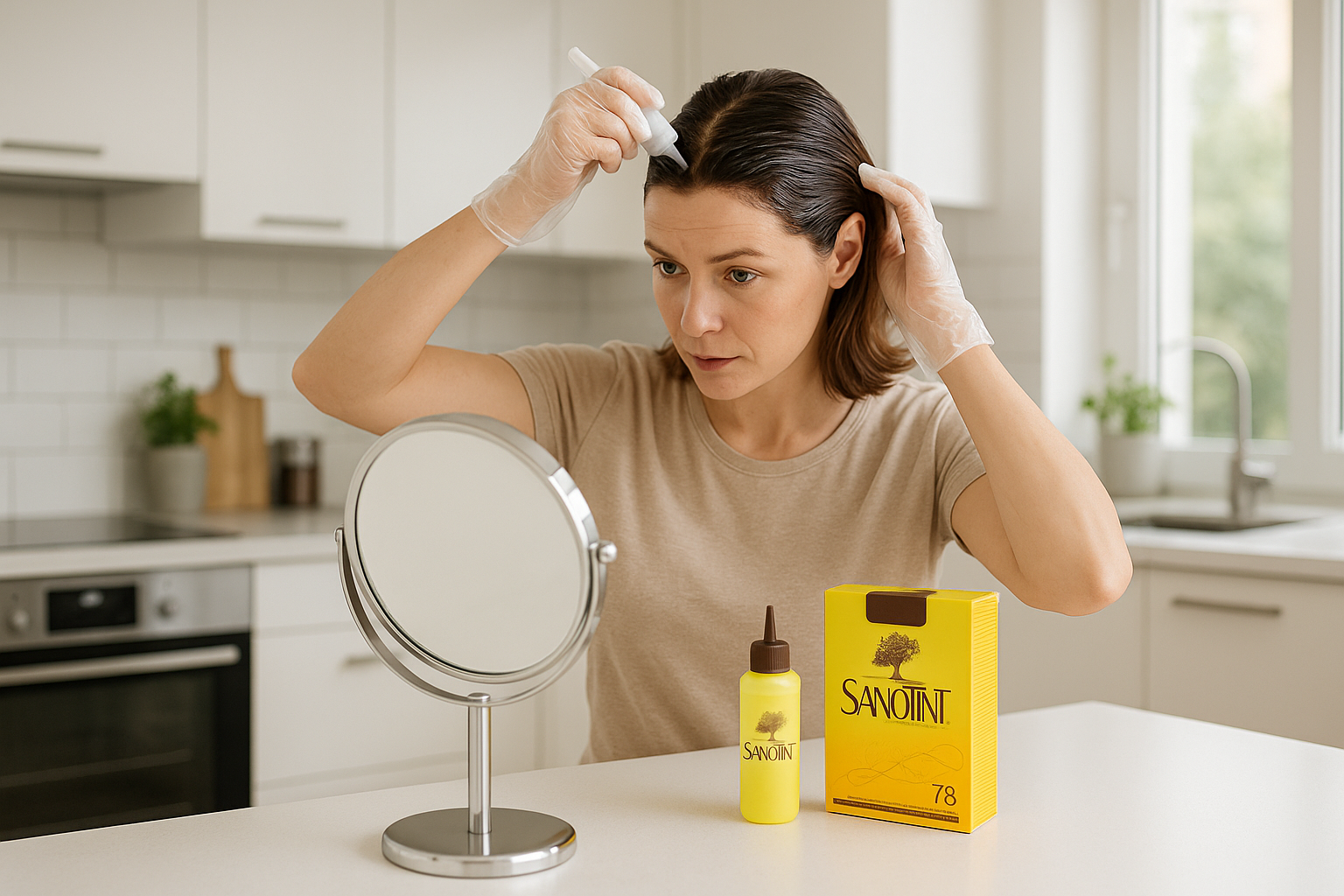 Sanotint 78 Mahogany Hair Dye | PPD-Free