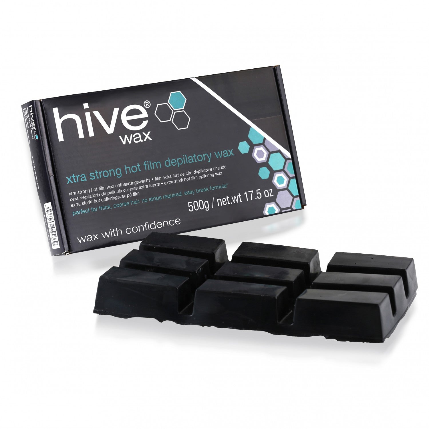 Hive of Beauty Xtra Strong Hot Film Wax 500g (Trade Price)