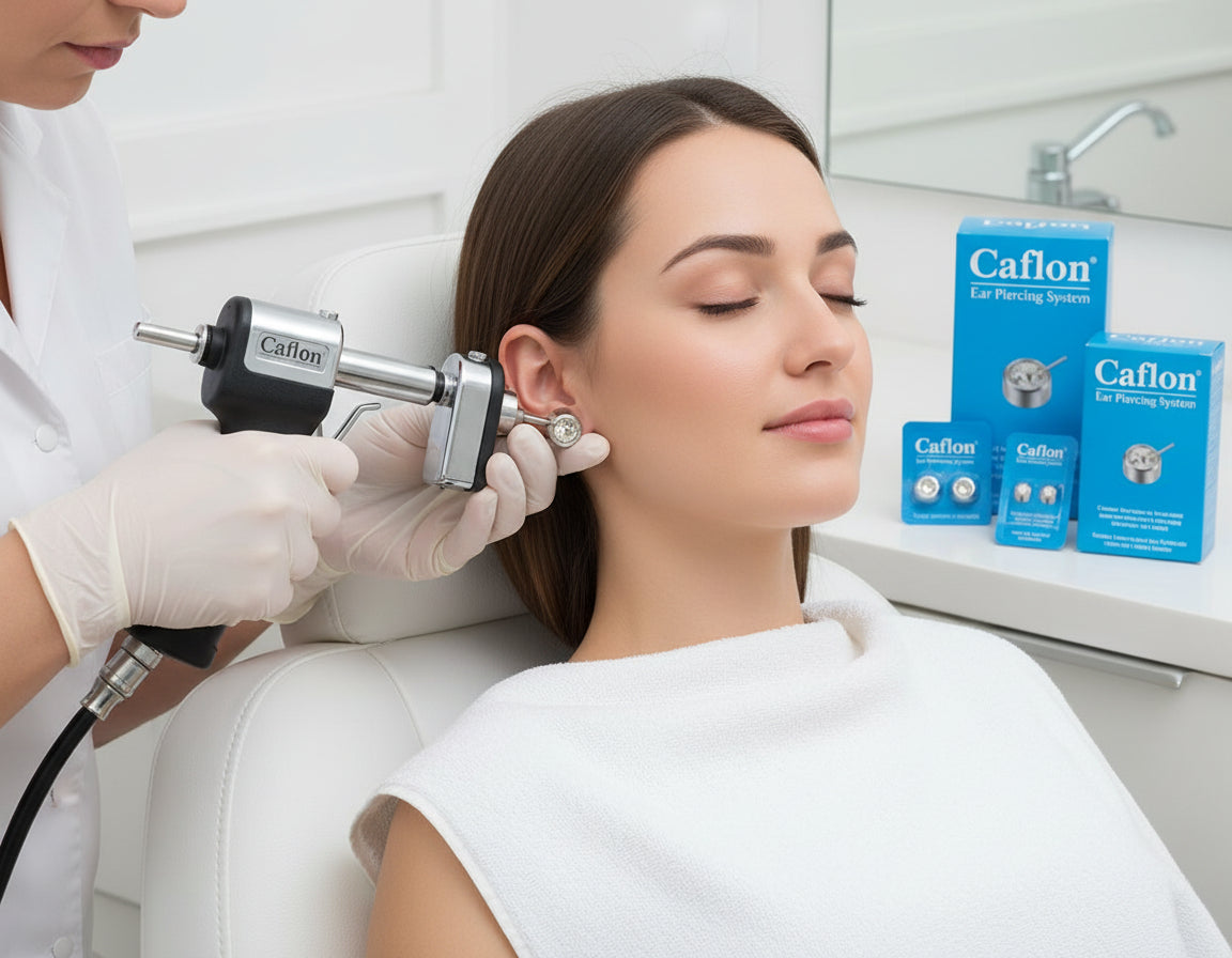 Caflon ear studs - Buy from Salonservdirect 