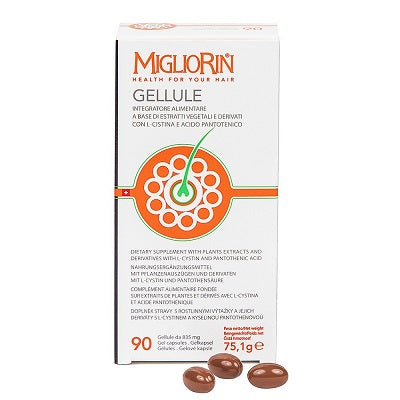 Migliorin Gel Tablets Supplements for Hair