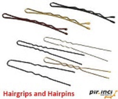 Black Hair Pins for Bridal Hairstyling