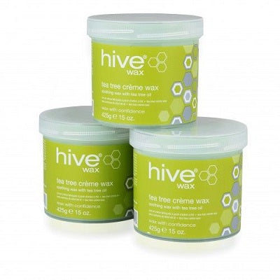 Hive of Beauty Tea Tree Creme Wax - 3 For 2 - LOW PRICE