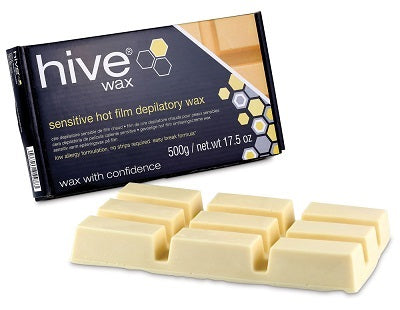 Options by Hive Sensitive Hot Film Wax 500g Block (Cream) Low Price