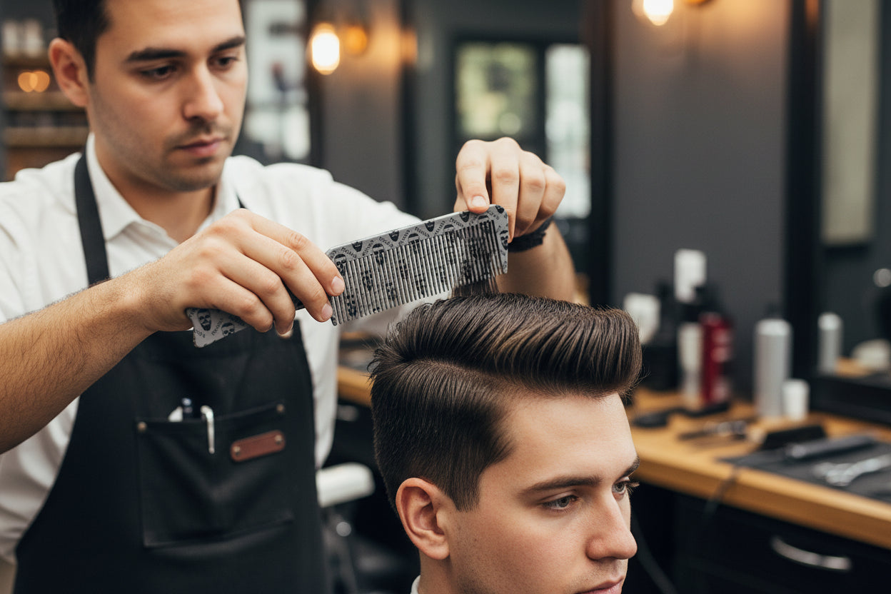 Pegasus 514A silver barber clipper comb

Pegasus Skulleto silver flattopper comb for barbers

Professional Pegasus clipper over comb 514A Silver

Pegasus Flexinite 514A barber cutting comb silver